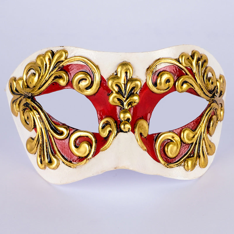 Civetta Paper Mache Occhi-Gold/Red