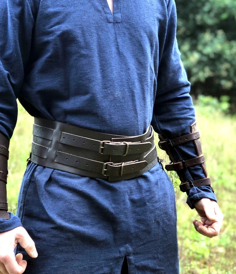 Belt, Solveig Dark Brown 100cm