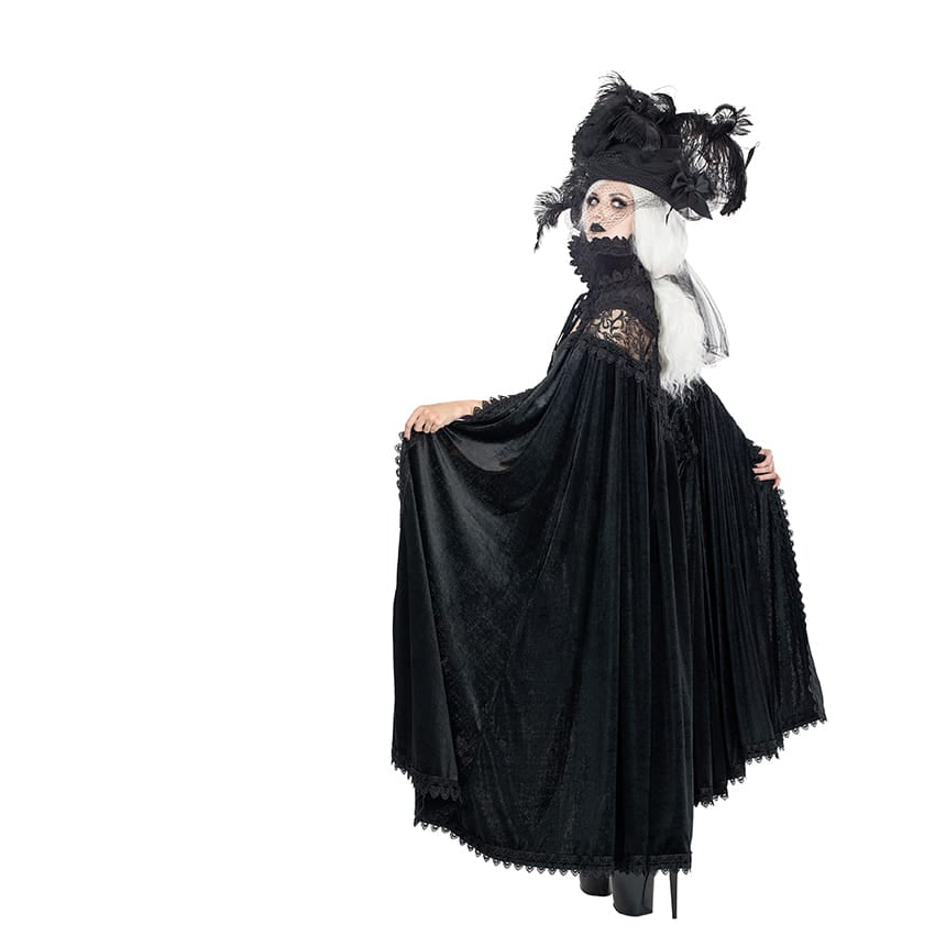 Cape, Velvet Sheer Window