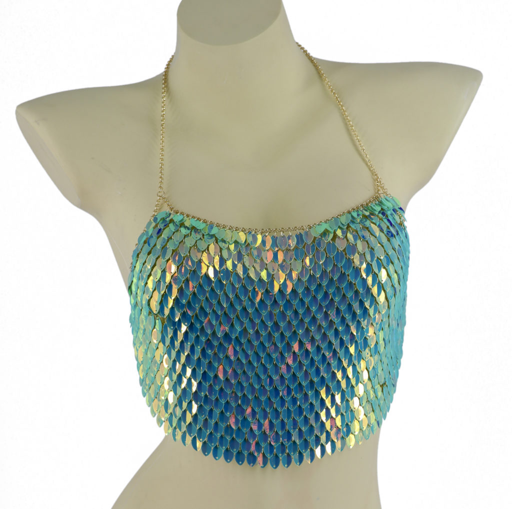 Halter Top, Leaf Green