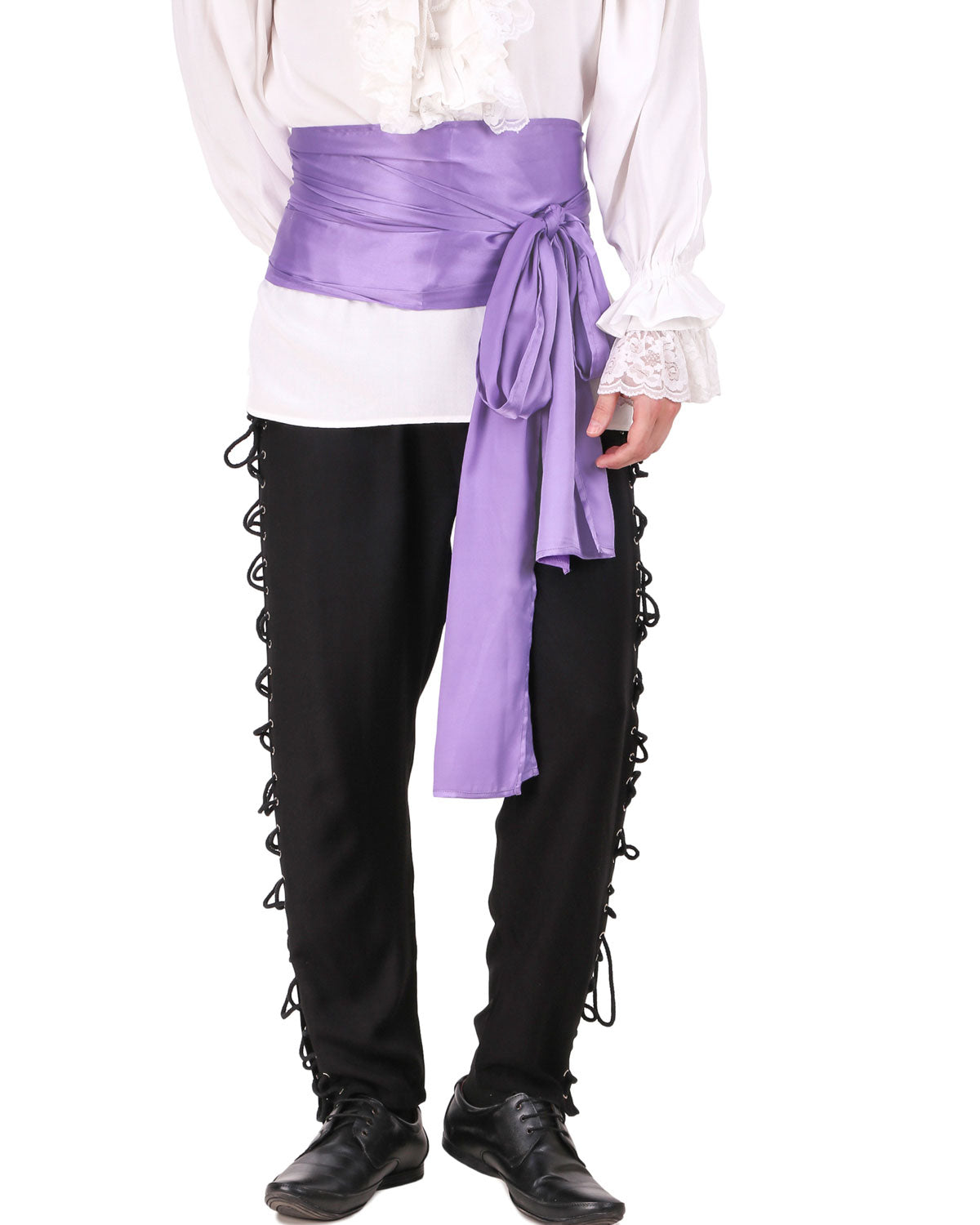 Pirate Sash, Pirate Dressing Mauve Satin