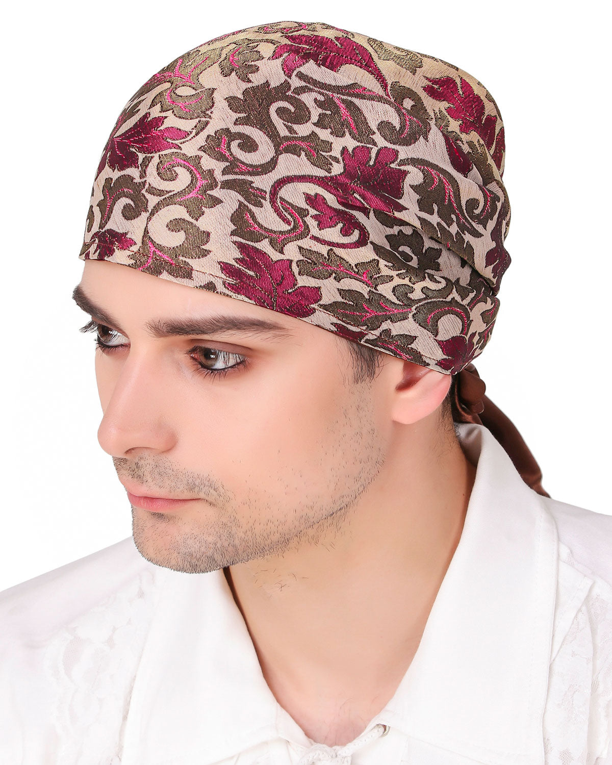 Head Scarf, Brocade Triangle-