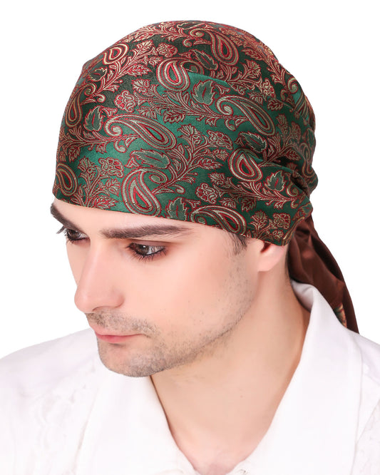 Head Scarf, Brocade Triangle-  : one size