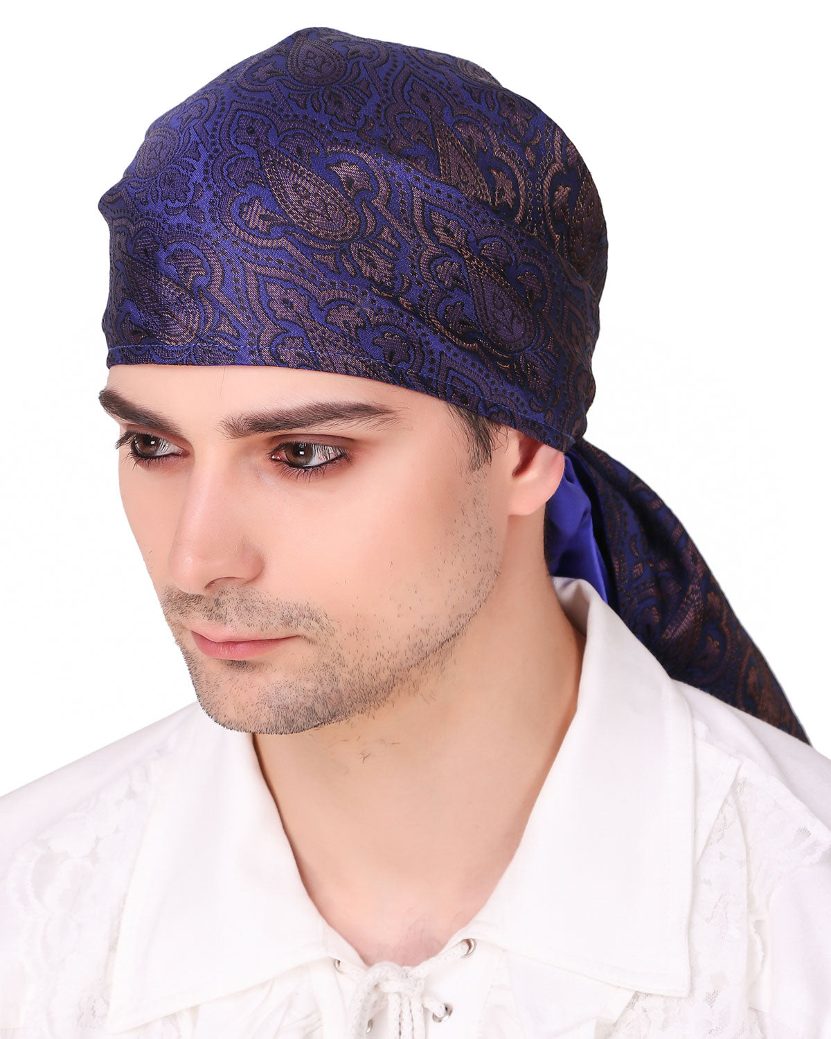 Head Scarf, Brocade Triangle-