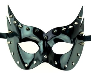 Mask, Nova Leather Eye Mask-Black