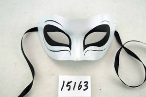 Mask, Black Eye Zappa Mask-White/Black