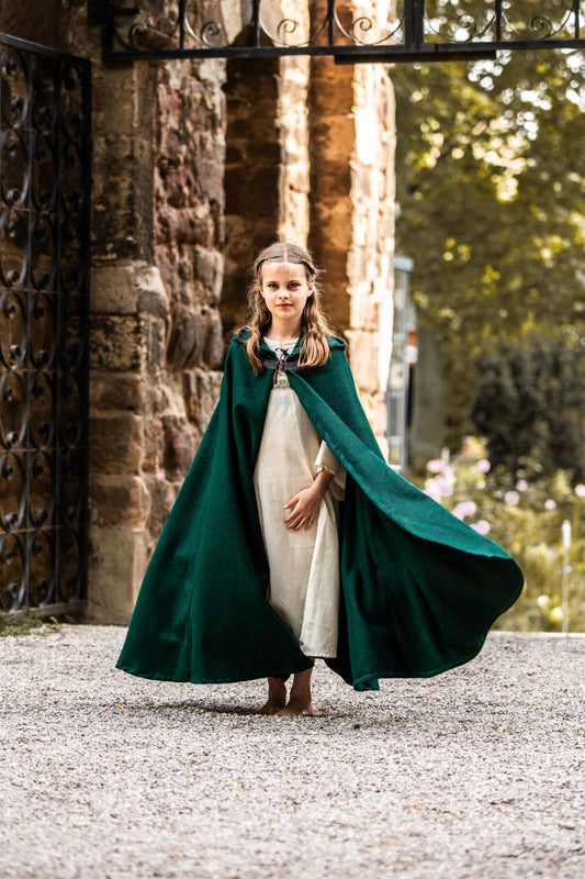 Cape, Wool Green Anges Kid's