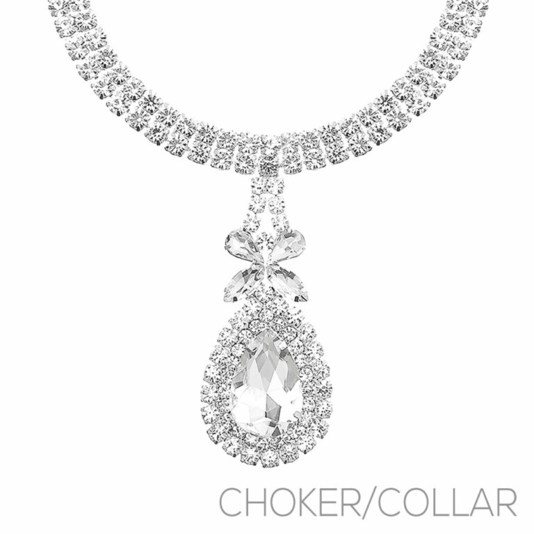 Necklace, Choker Rhinestone