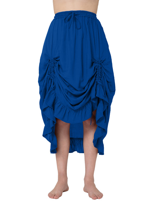 Skirt, Pirate Maxi Royal Blue