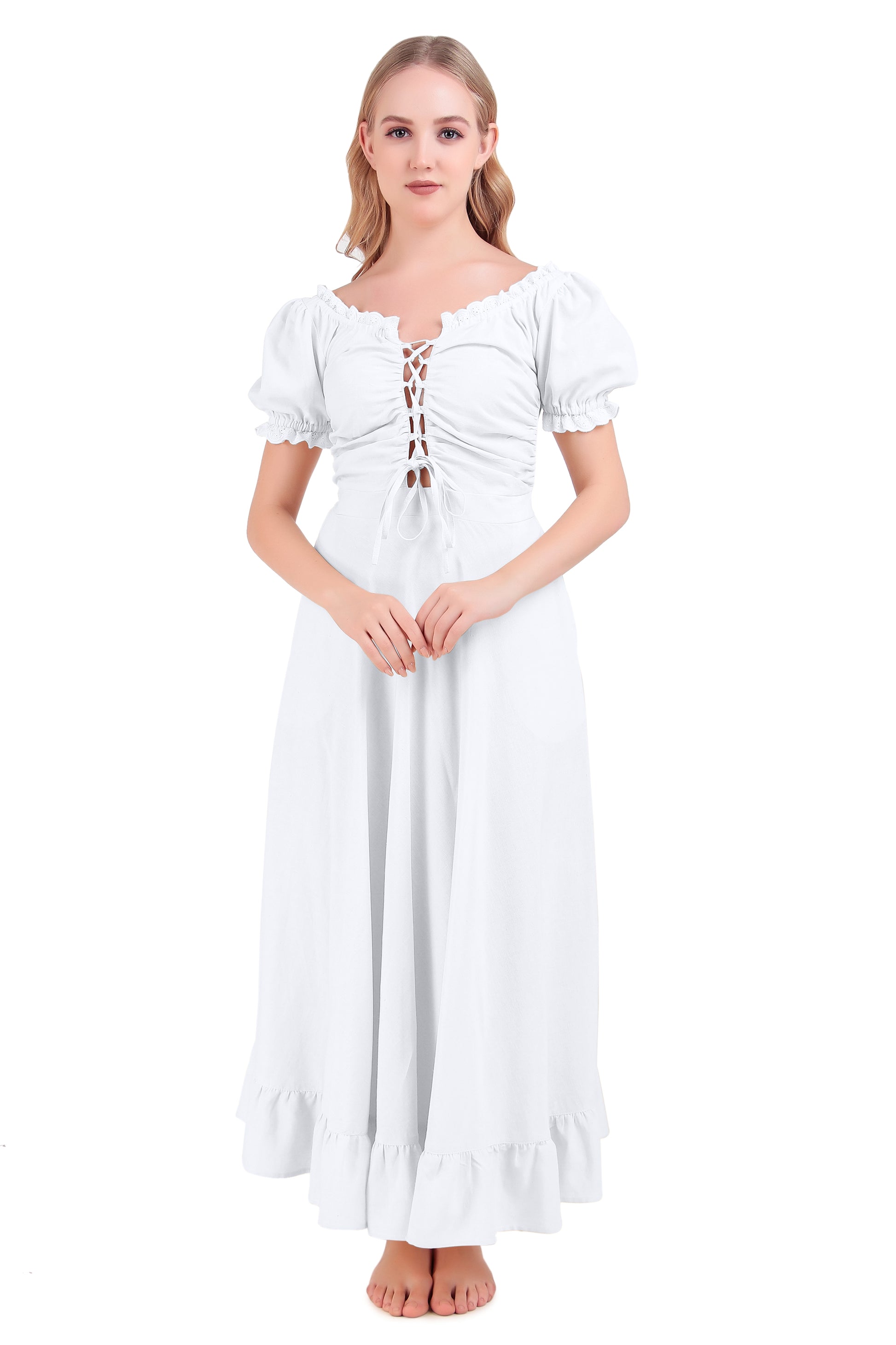 Chemise, Ethereal Charm White 2XL Chemise, Ethereal Charm White 2XL