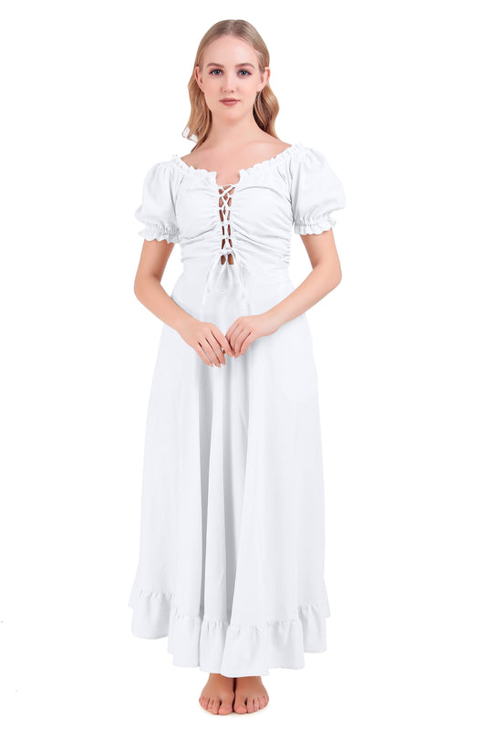 Chemise, Ethereal Charm White
