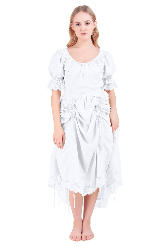 Chemise, Honeysuckle Dreams White