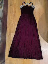 Dress with Jacket, 2 pc 1945 Red Rayon Velvet, M