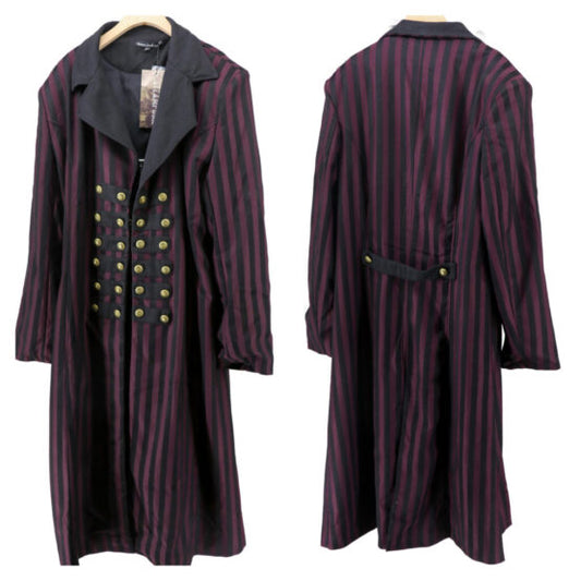 Tailcoat, Striped Jacket Steampunk