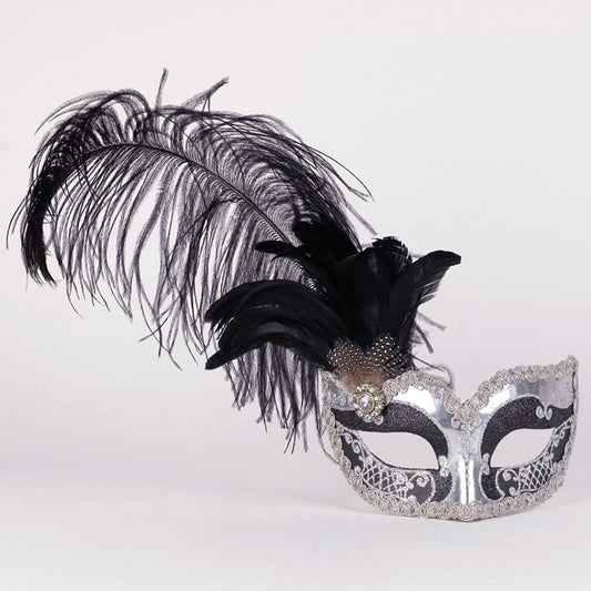 Colombina Can Can-Silver/Black