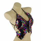 Top, Butterfly Sequin-Purple-AB