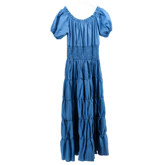 Chemise, Off-Shoulder Blue