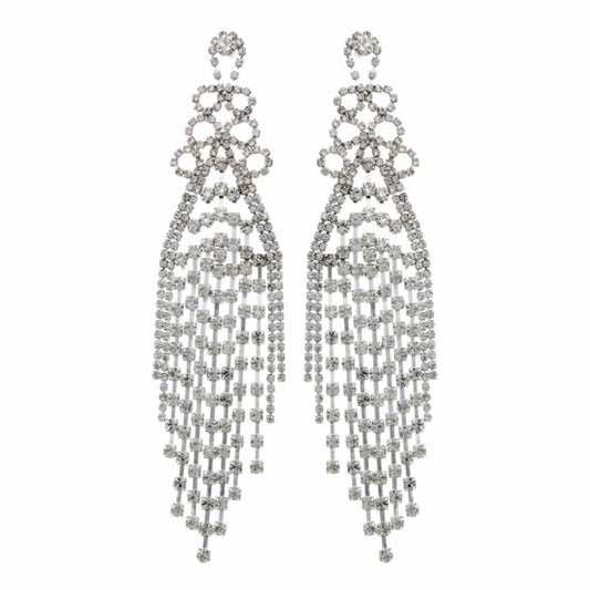 Earrings, Flapper Chandelier