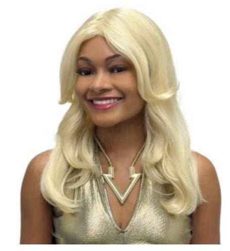 Wig, 70's Feathered Blonde