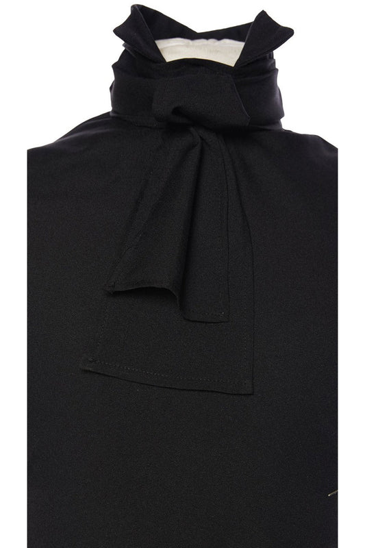 Shirt Front - Black Cravat-OS
