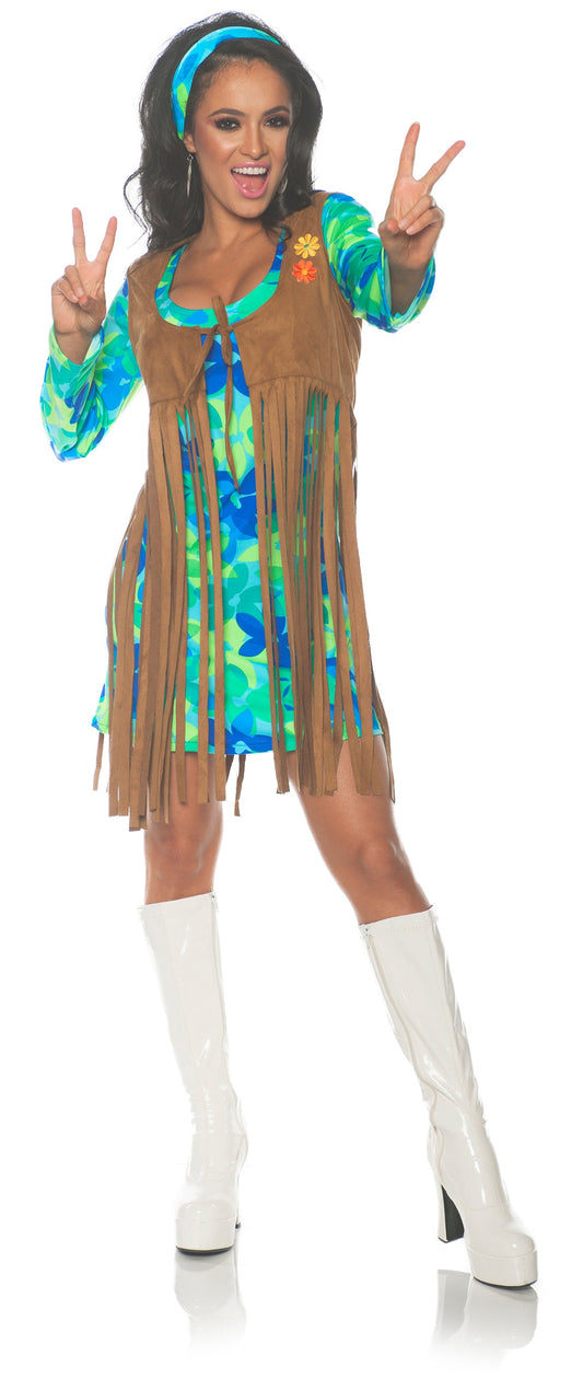 Hippie, 60's retro 2 pcs-M