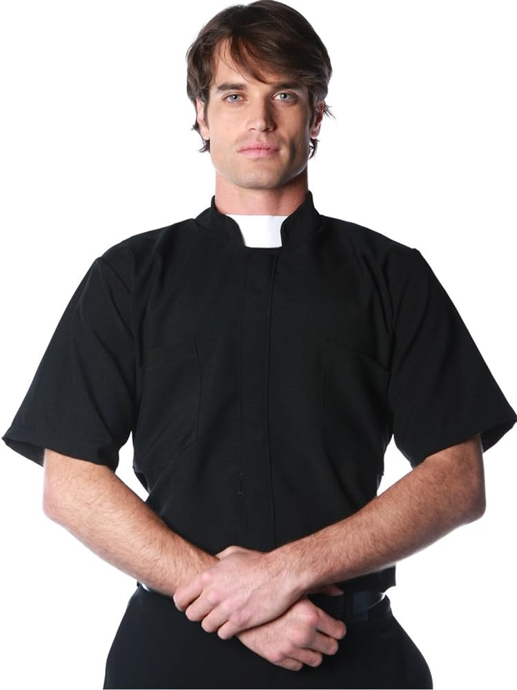 Shirt, Priest Short Sleeve One Size