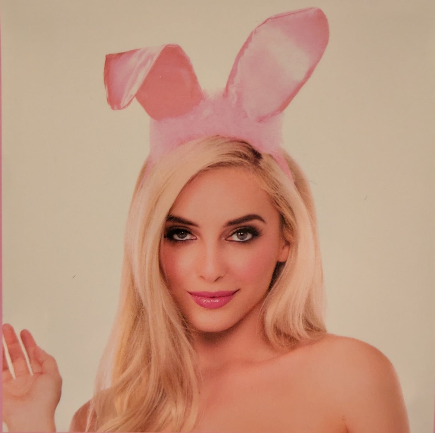 Bunny Ears, Bendable Satin Pink