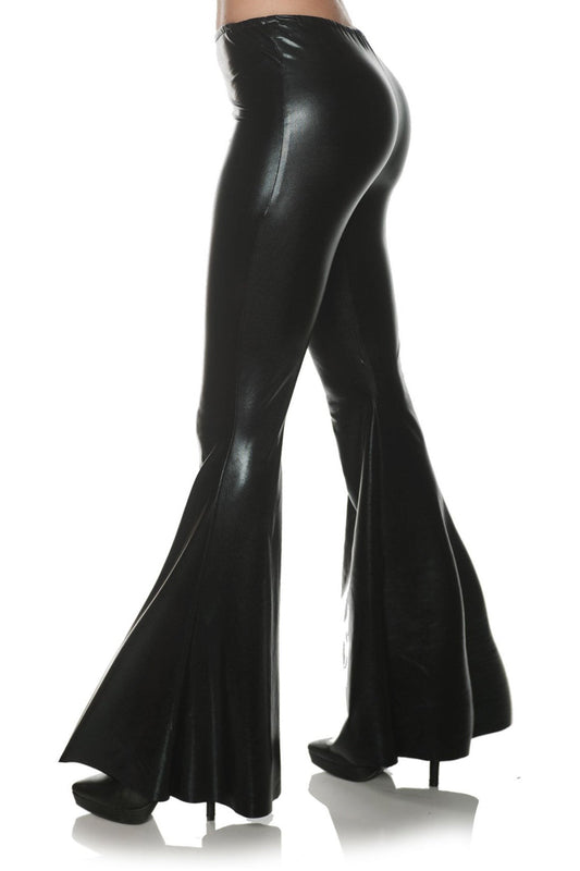 70'S Metallic Bell Bottoms - Bl-L/XL