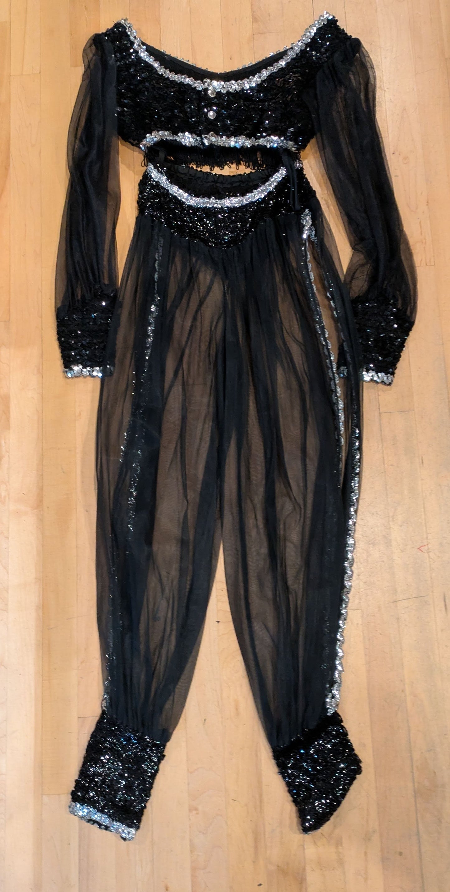 Middle East Arabian Belly Dance BLK S