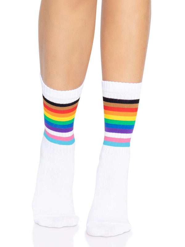 Crew Socks, Rainbow Pride