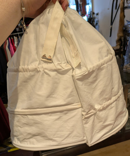 Panniers, 18th c. White Plain