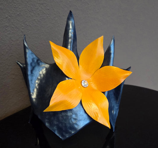 Headpiece, Crown Navy Flower