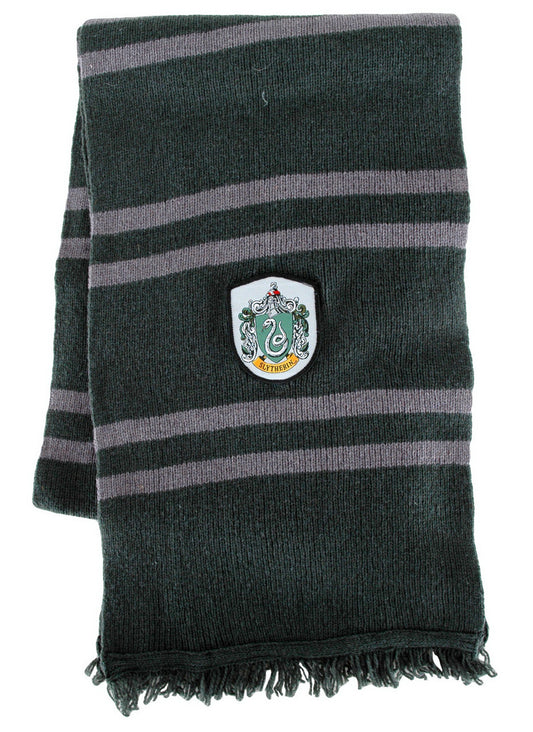 Harry Potter scarf, Slytherin-green/grey