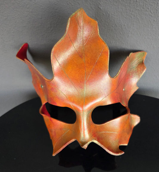 Mask, Full Face Leaf Autumn (Glasses)