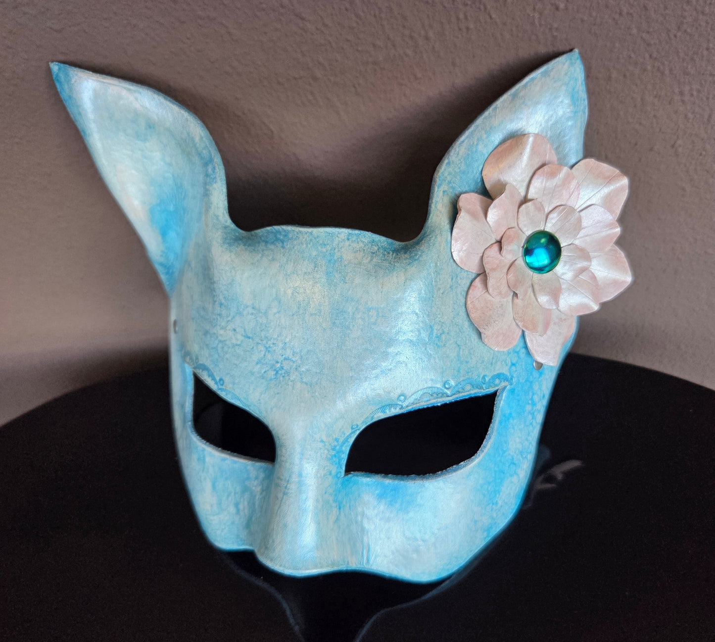 Cat Mask, Leather