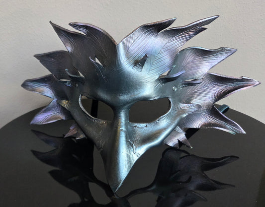 Mask, Raven Black Purple