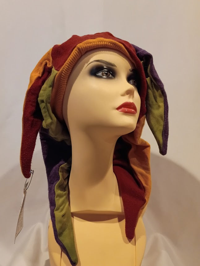 Hat, Jester 4 Four Point Handmade