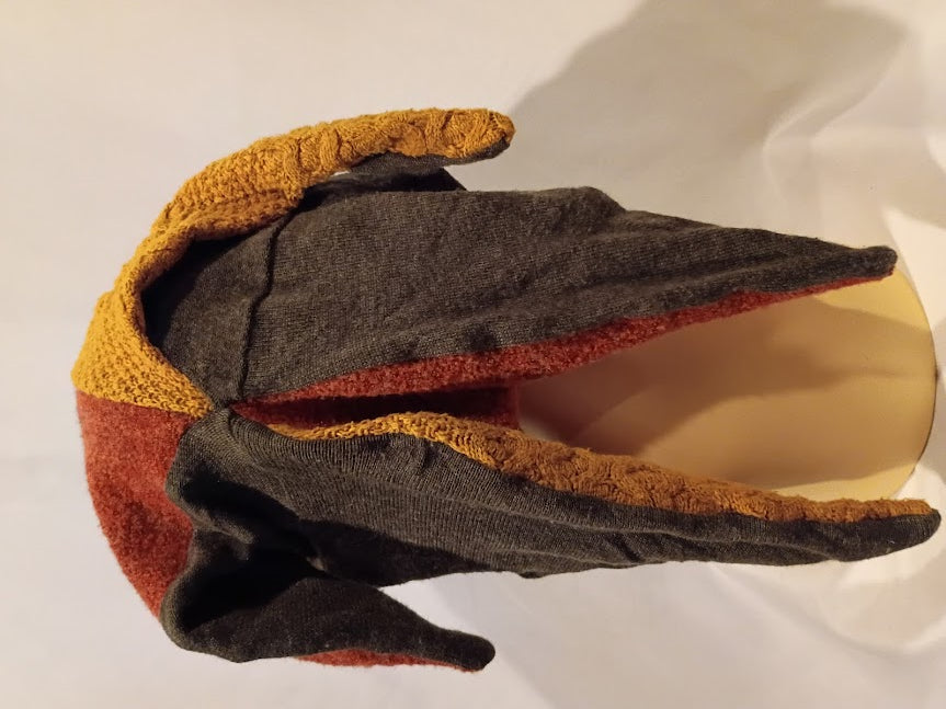 Hat, Jester 4 Four Point Handmade