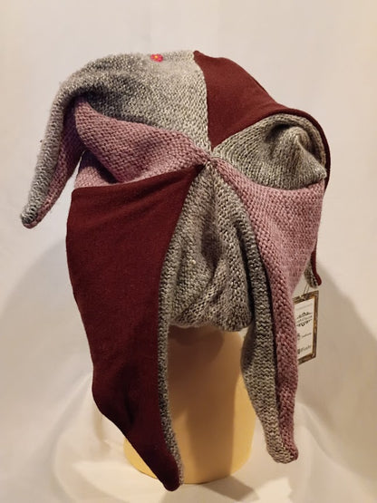 Hat, Jester 4 Four Point Handmade