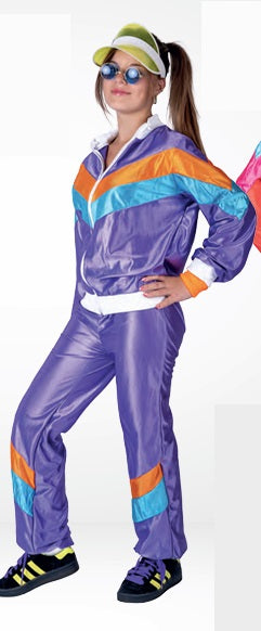 Jogging Suit, Purple