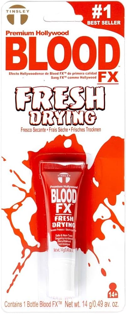 SFX- Blood, Red Drying-Red : .53 oz