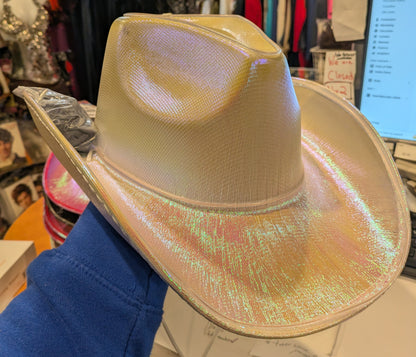 Hat, Cowboy Metallic EL Wire