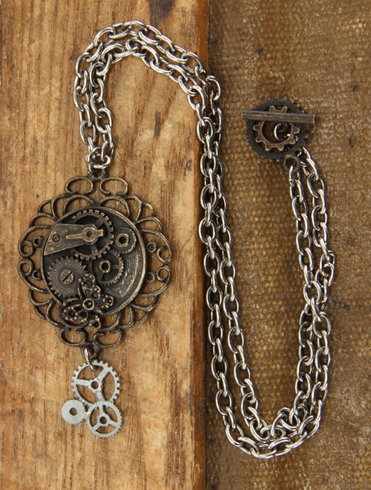 Necklace, Steampunk Butterfly G