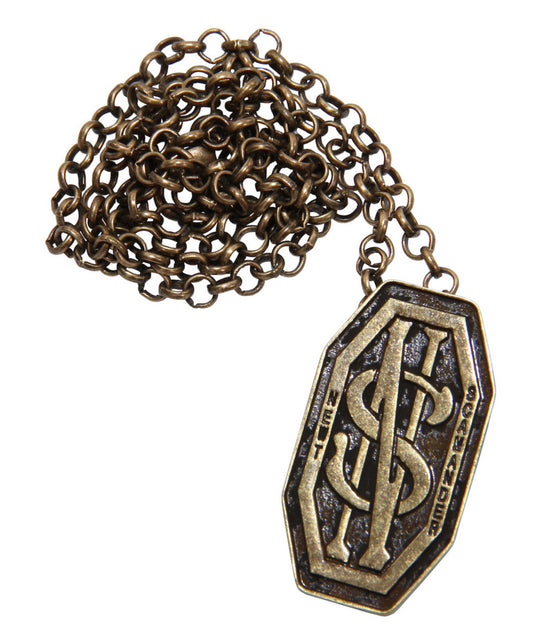 Newt Scamander Monogram Pendant-Bronze