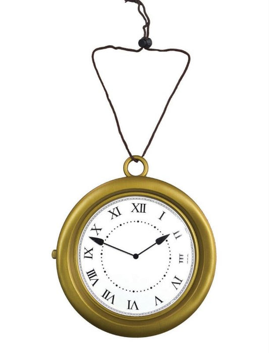 Pocketwatch, Oversize-Gold : 8"