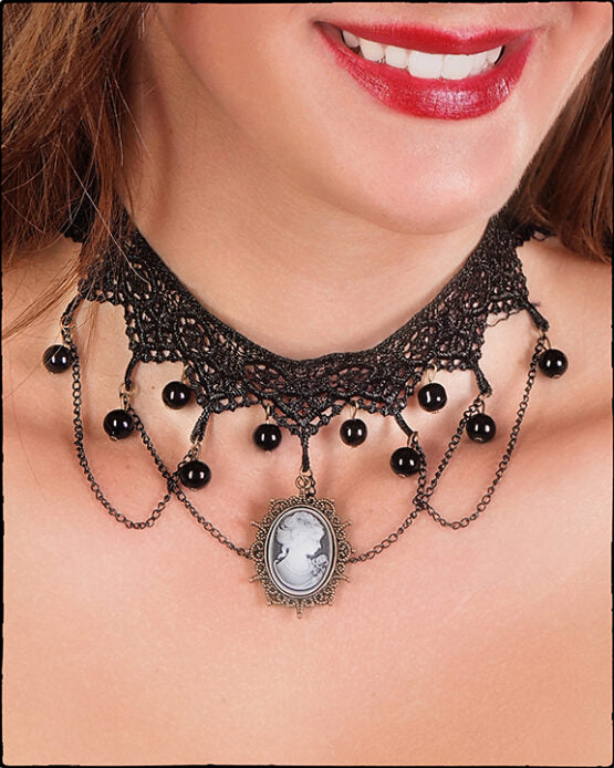 Necklace, Victorian Lace Choker