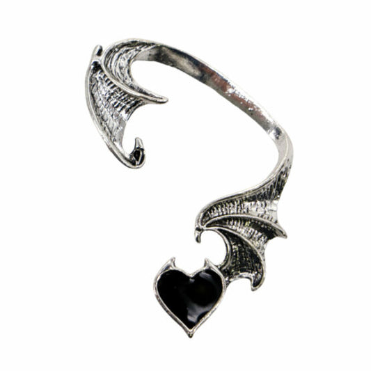 Ear Cuff, Wing & Heart