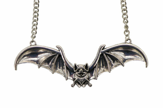 Necklace, Bat Pendant