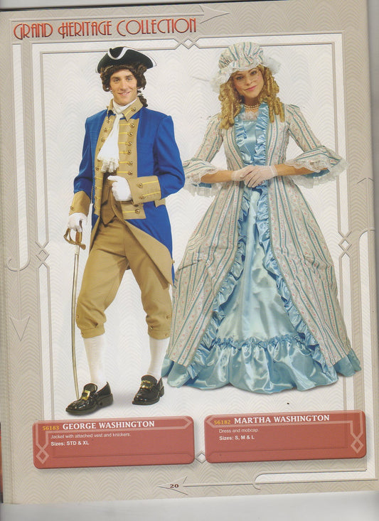 Colonial George Washington-Blue Tan Gold : STD