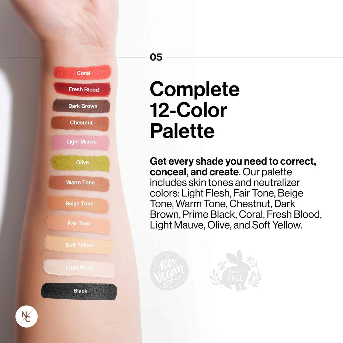 Cream Foundation, Tattoo Cover